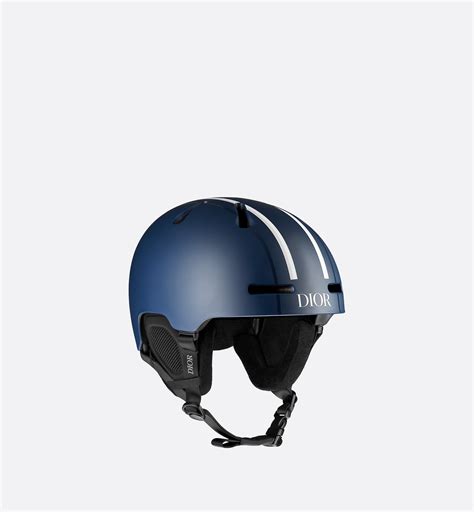 DIOR AND POC Ski Helmet Navy Blue Dior Oblique Motif